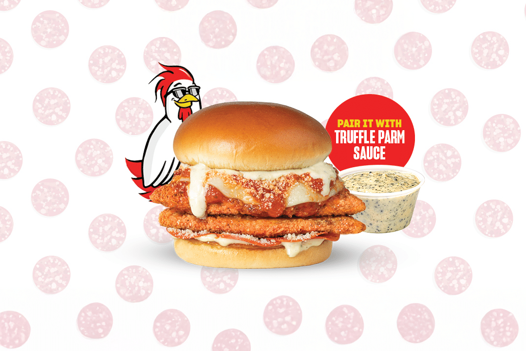 Pepperoni Chicken Parm Sandwich